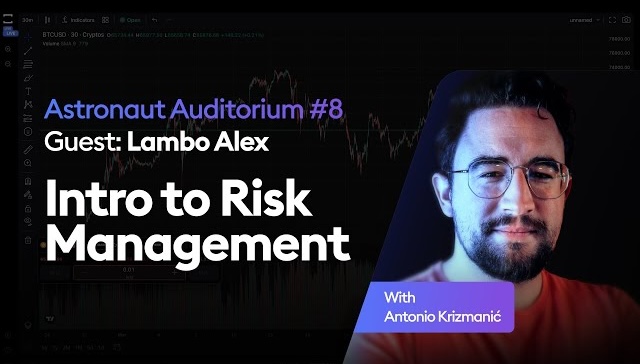 Full-Time Trader Shares His Risk Management Strategy on TradeLocker – Astronaut Auditorium #8