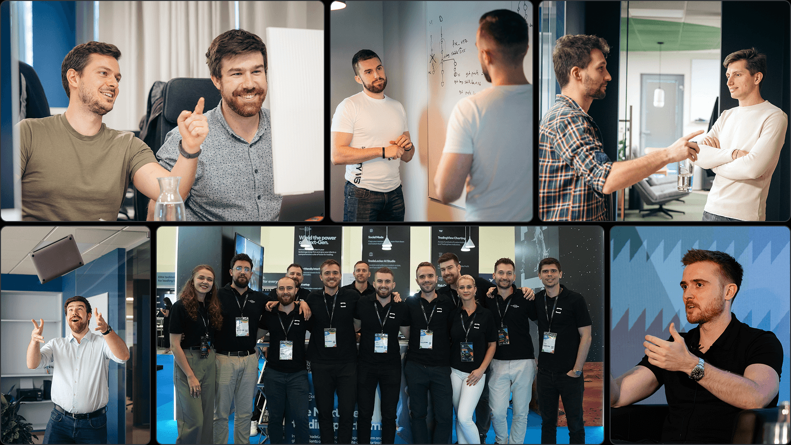 TradeLocker team and platform in action