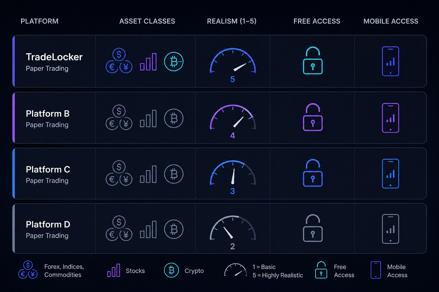 demo platform comparison