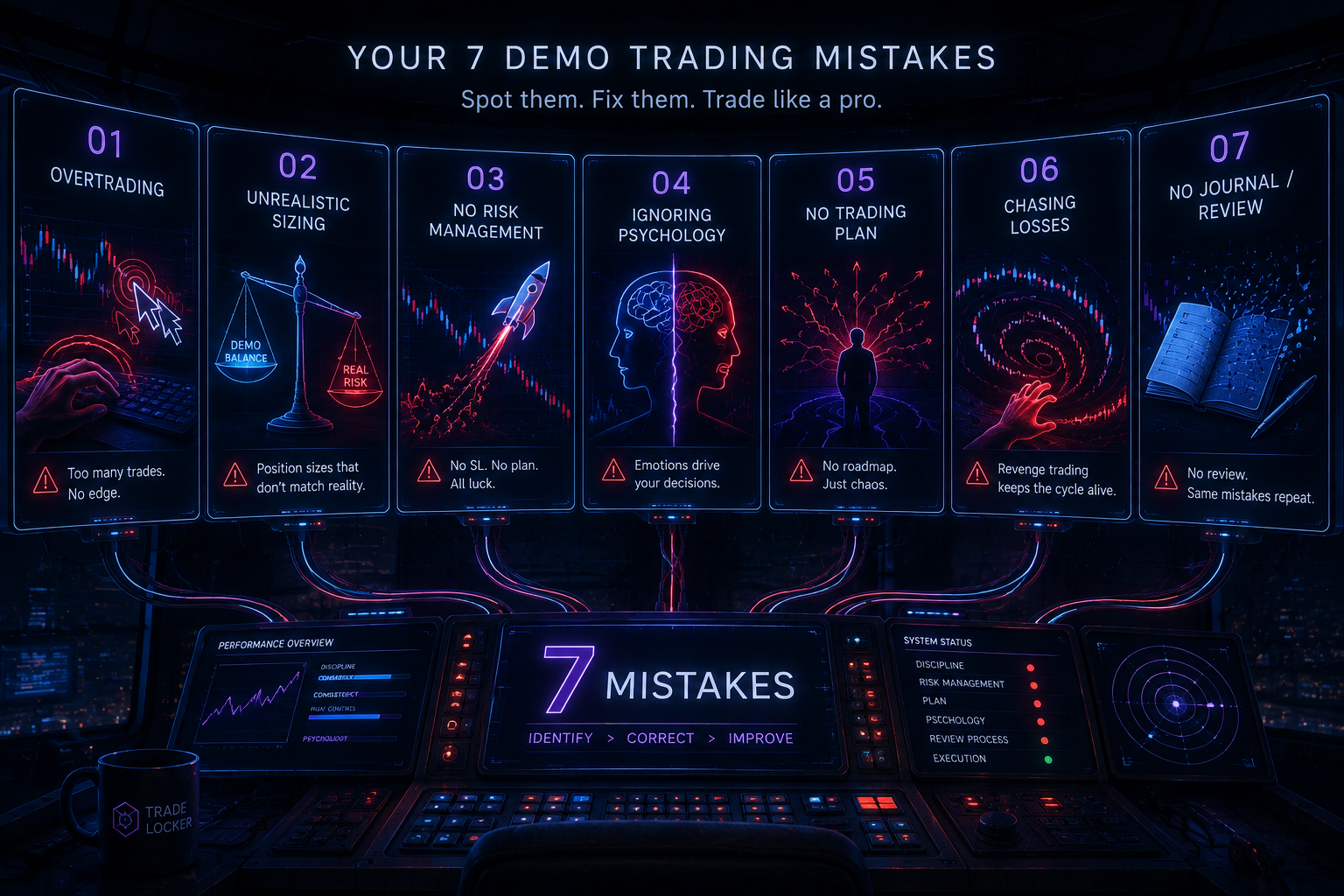 7 Demo Trading Mistakes.